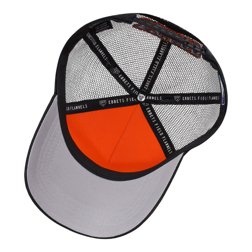 Casquette trucker EFF MiLB des Inland Empire 66ers, blanc/noir
