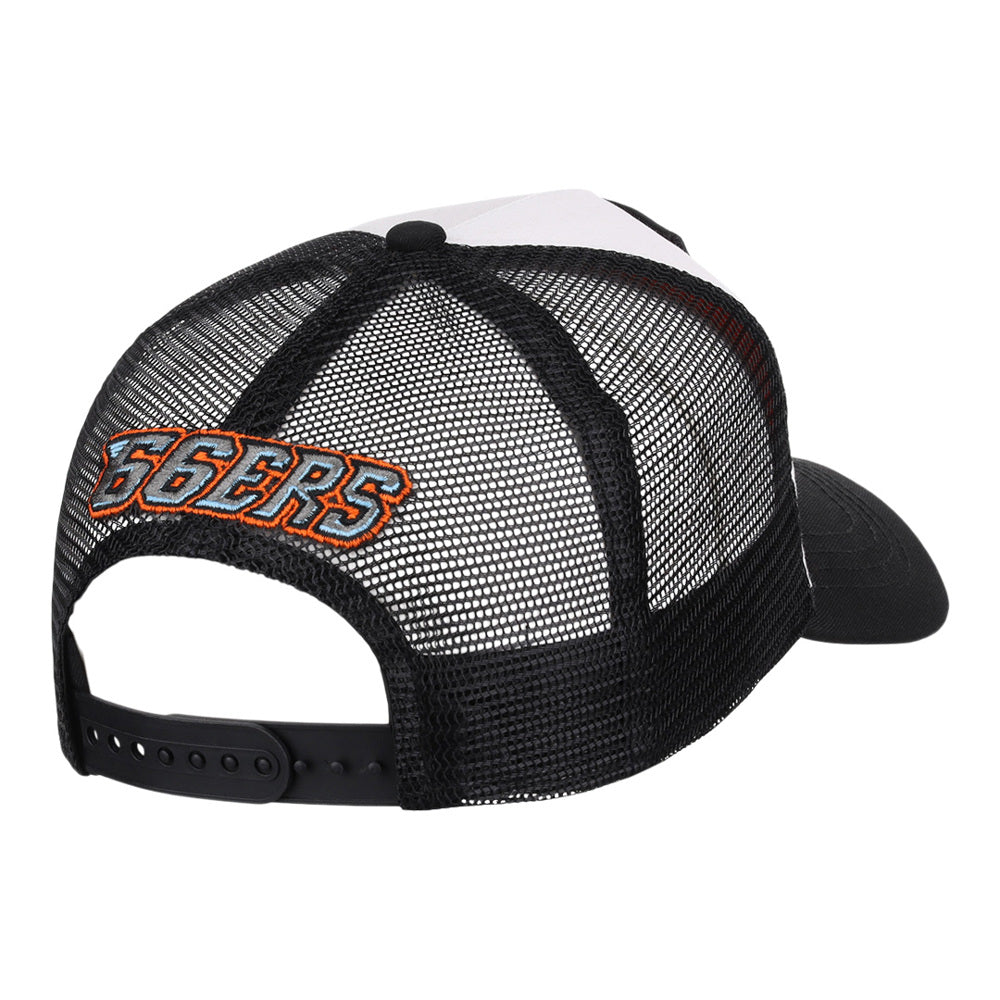 Casquette trucker EFF MiLB des Inland Empire 66ers, blanc/noir